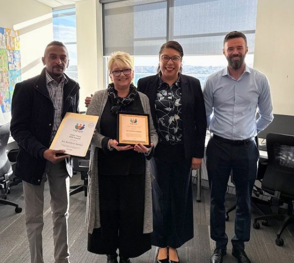 Sue with the WA leadership team